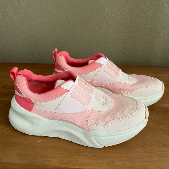 UGG LA Flex Pink Rose Women Slip On Athletic Sneakers - Size 6.5 - like new! - Picture 10 of 14